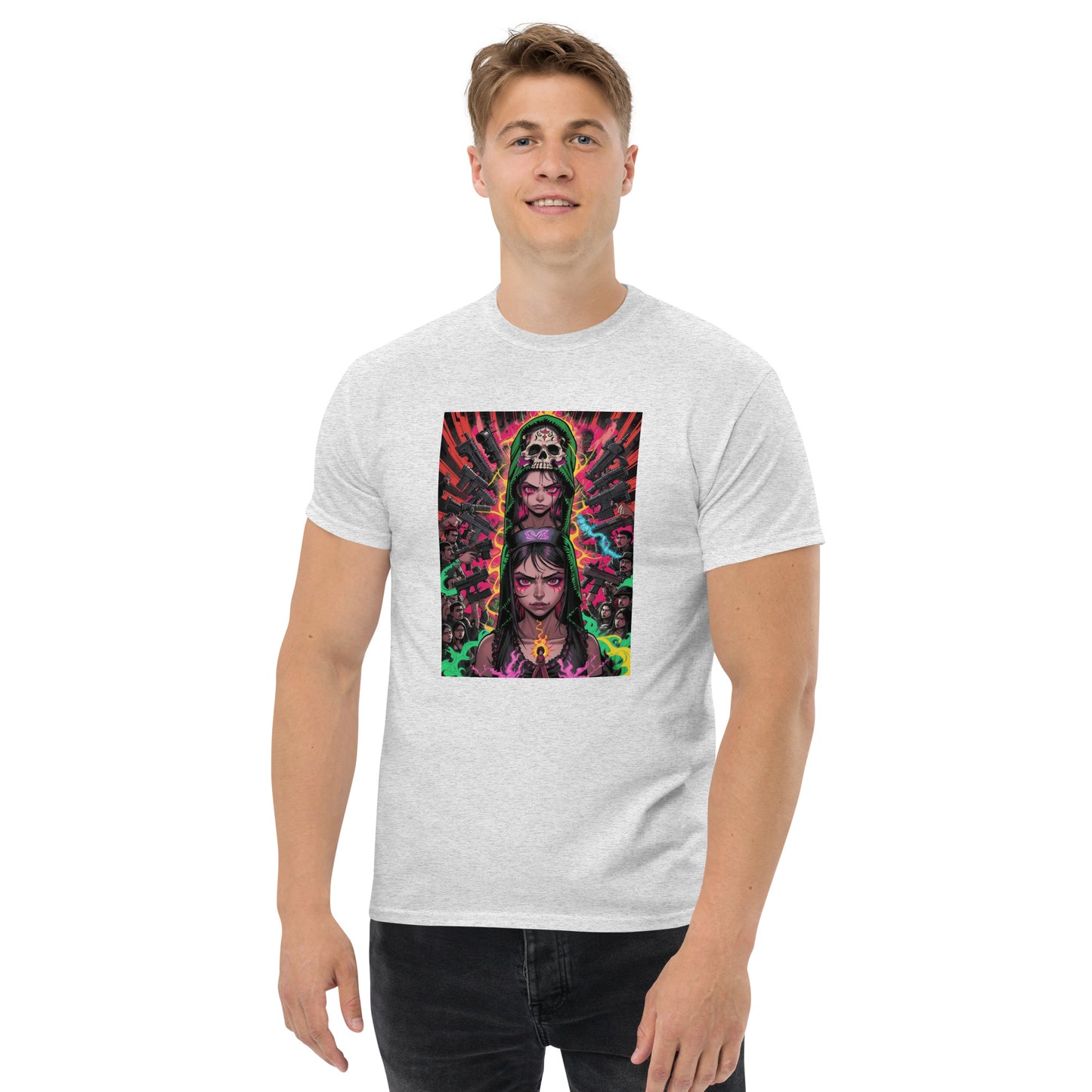 Camiseta clásica para hombre.