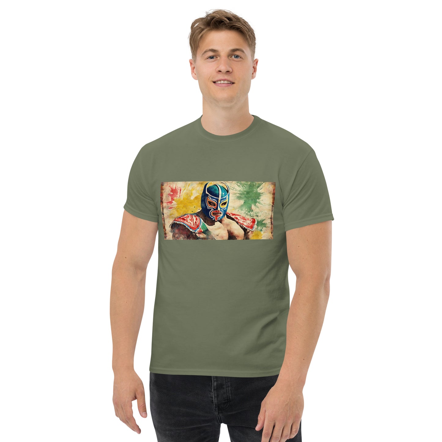 Camiseta clásica para hombre.