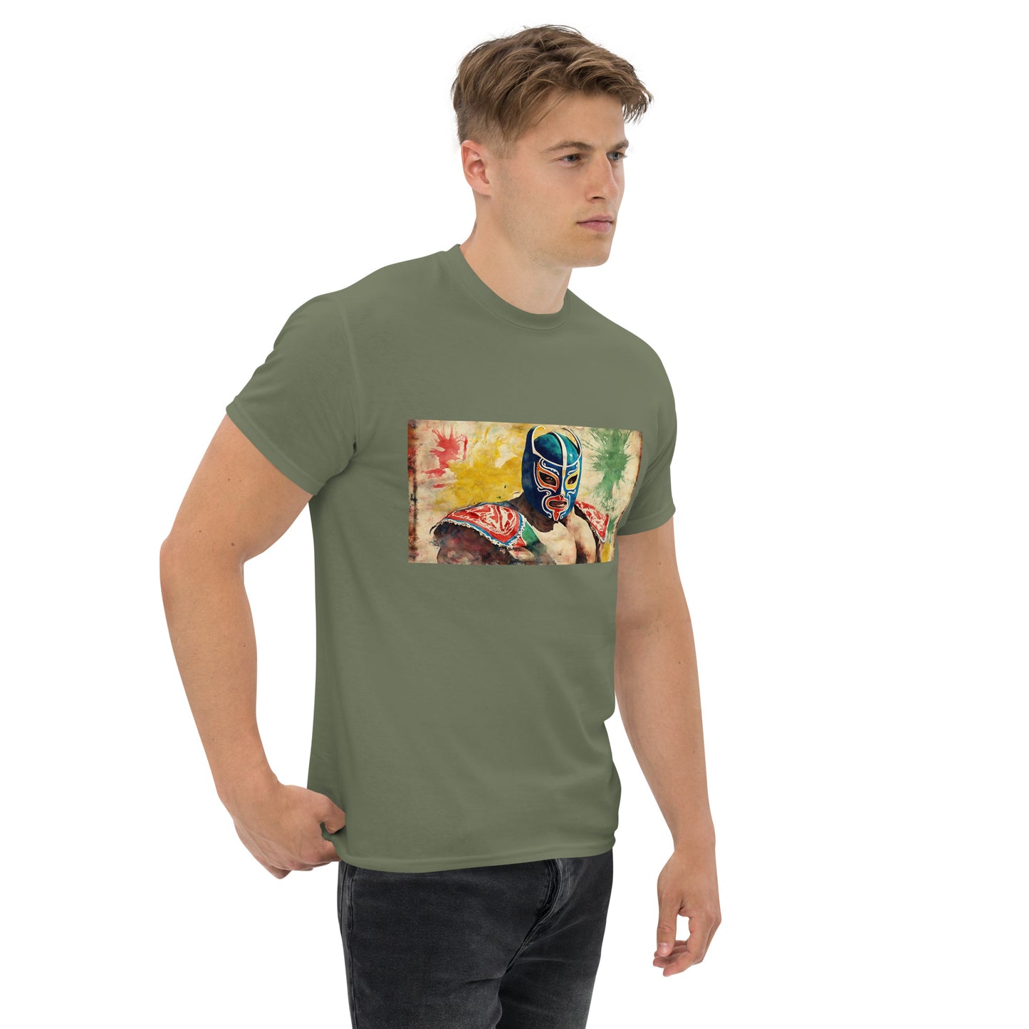 Camiseta clásica para hombre.