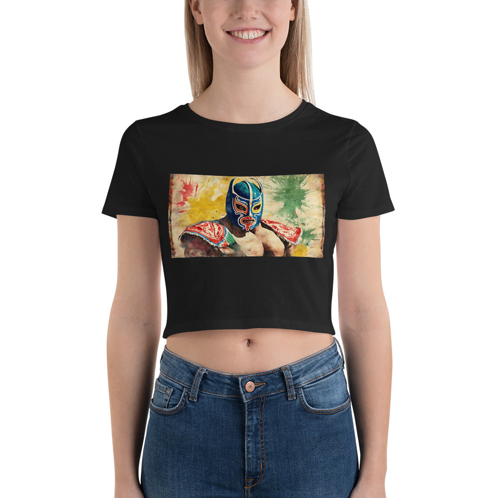 Camiseta corta para mujer