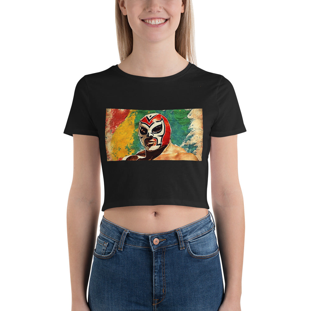 Camiseta corta para mujer