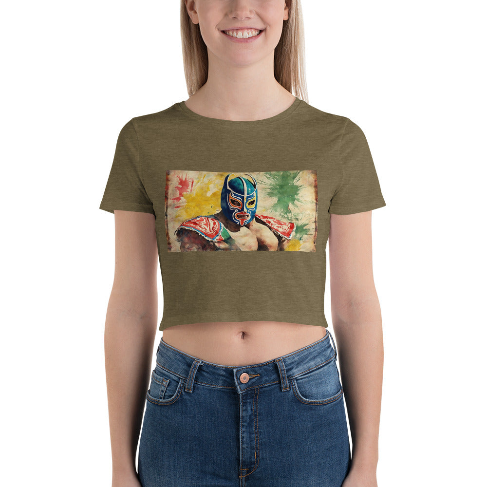 Camiseta corta para mujer