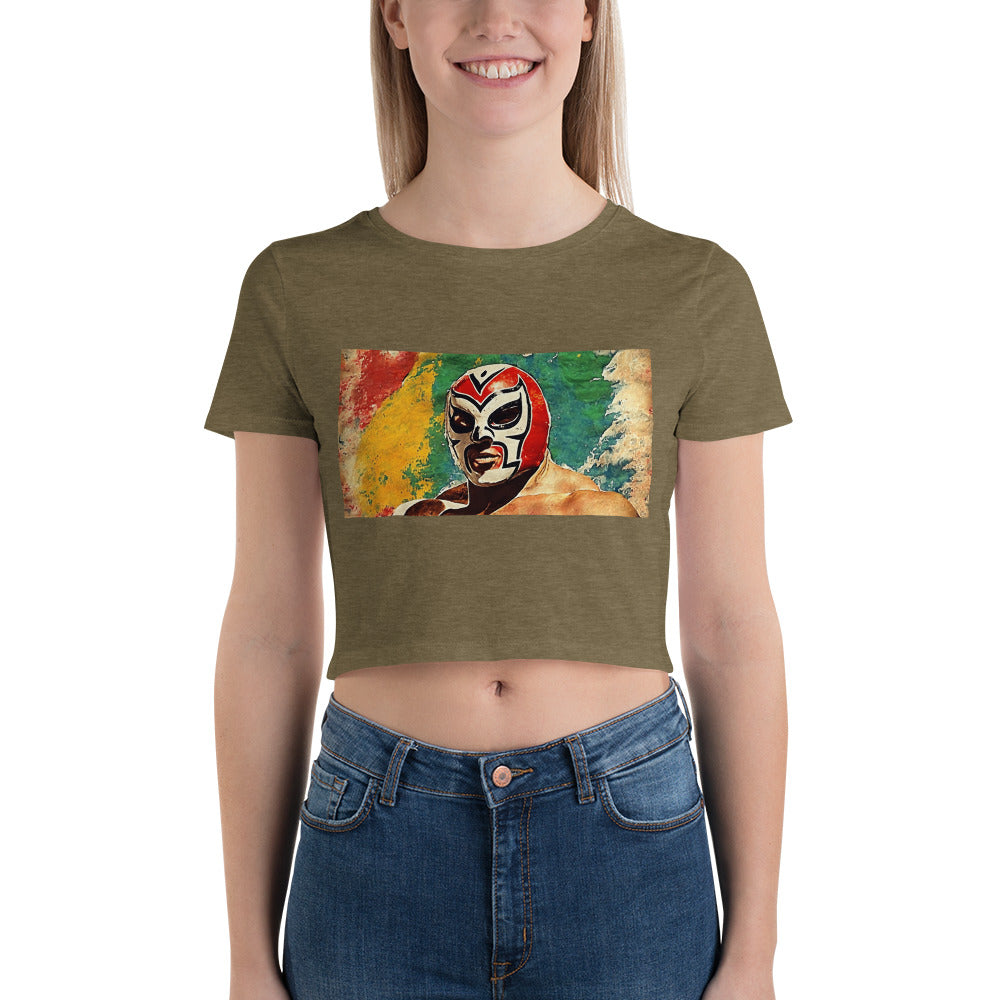 Camiseta corta para mujer