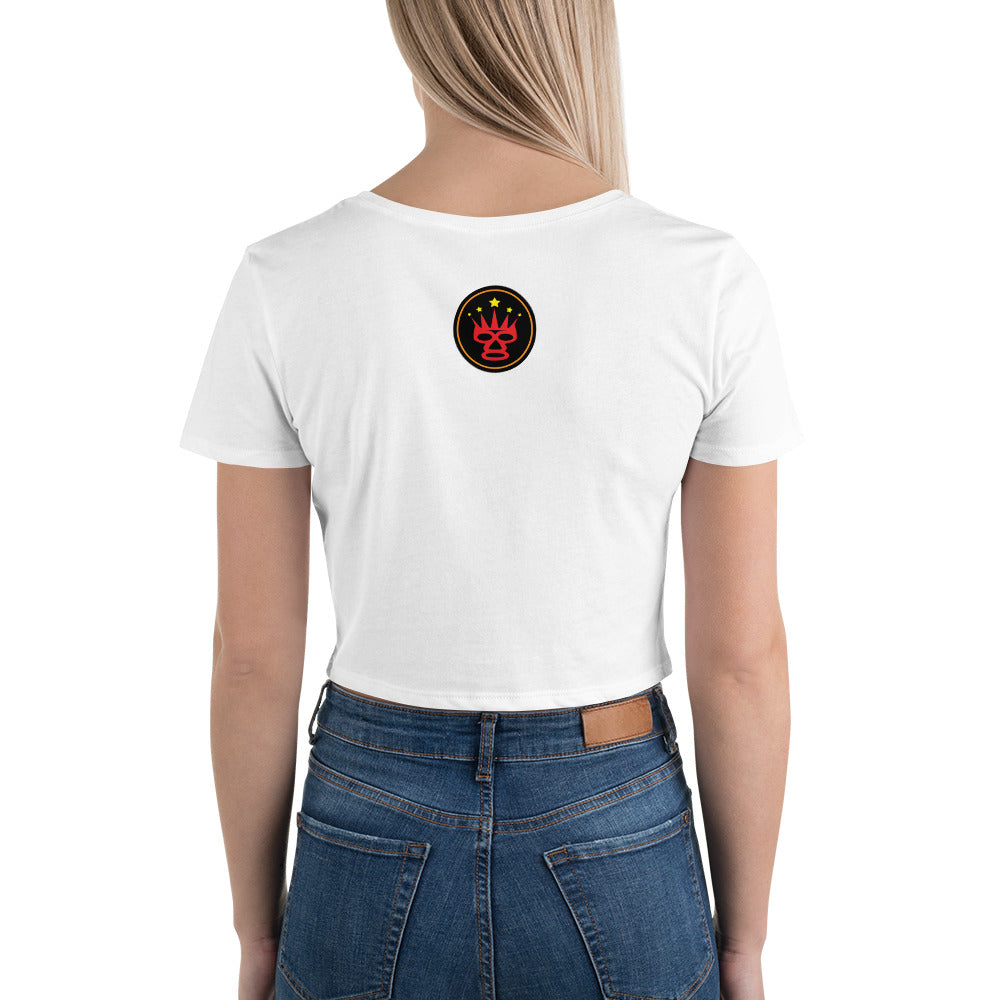 Camiseta corta para mujer