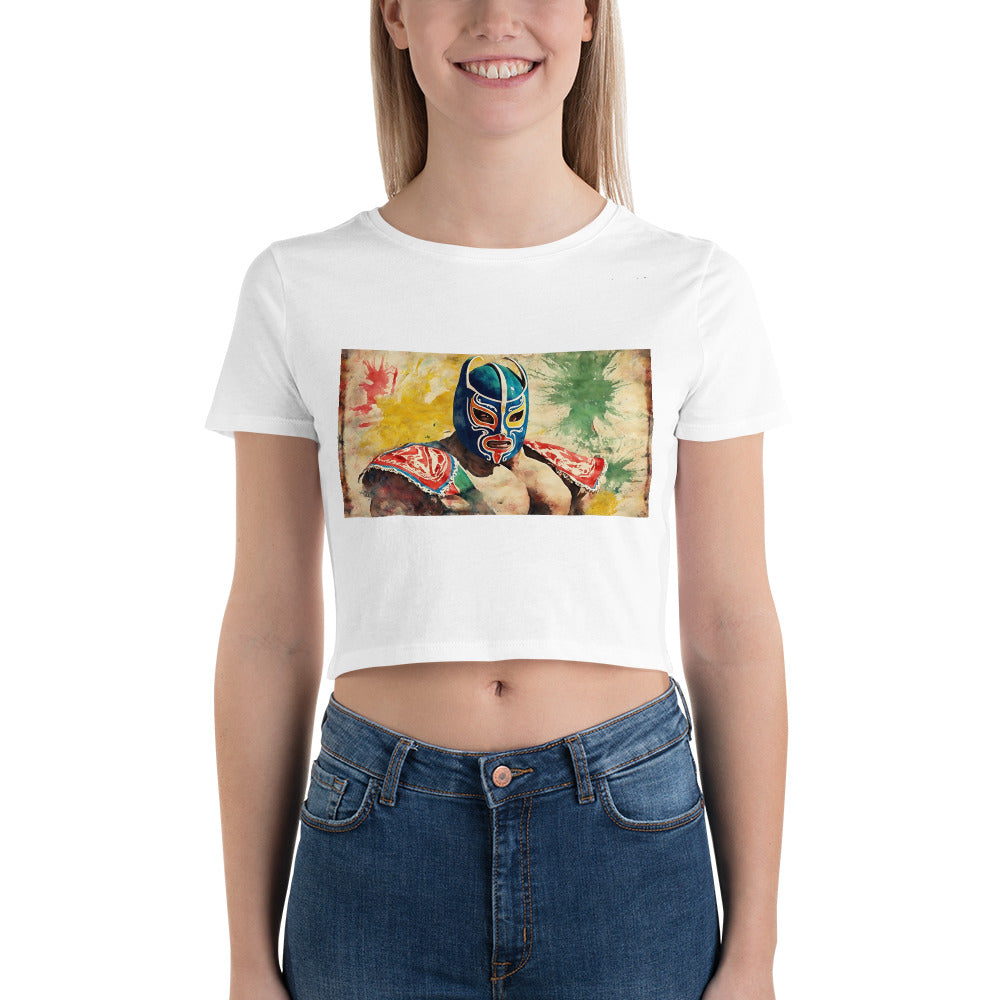 Camiseta corta para mujer