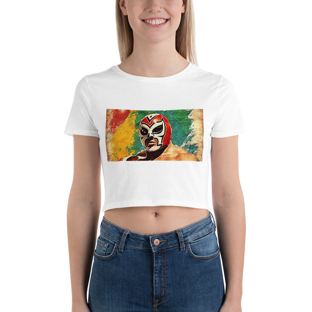 Camiseta corta para mujer